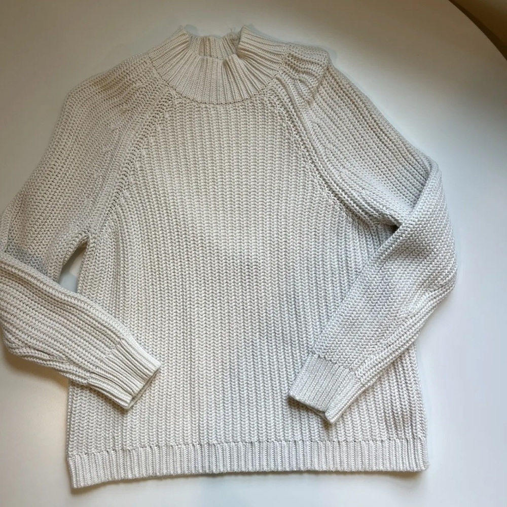 Cream Kendall and Kylie Knit Sweater Size S